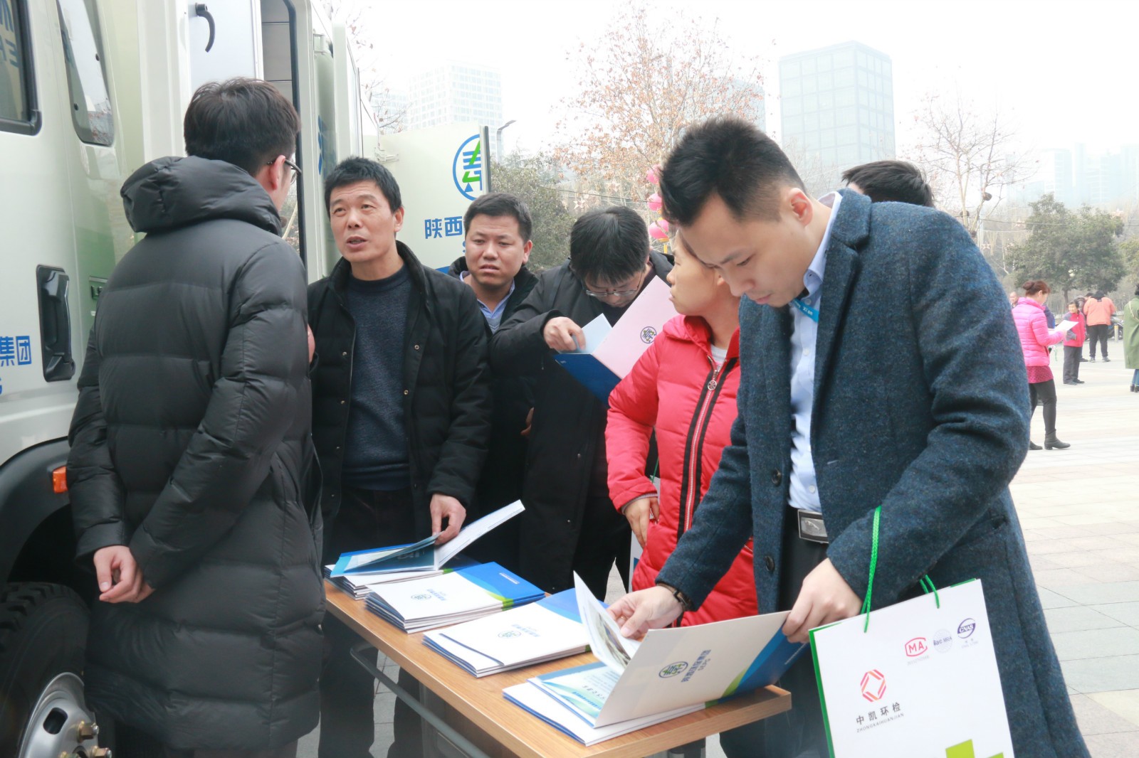 水环境公司参与“西安生态日”系列宣传活动 水环境公司参与“西安生态日”系列宣传活动