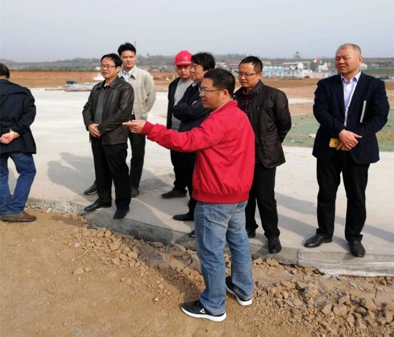 宝鸡蟠龙新区管委会主任杨明宽到水环境公司蟠龙新区污水处置厂调研 宝鸡蟠龙新区管委会主任杨明宽到水环境公司蟠龙新区污水处置厂调研
