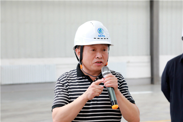 陕西沙巴集团复工复产促增长项目观摩会议与会人员走进大秦国源三秦沙巴秦国园区在榆项目 陕西沙巴集团复工复产促增长项目观摩会议与会人员走进大秦国源三秦沙巴秦国园区在榆项目