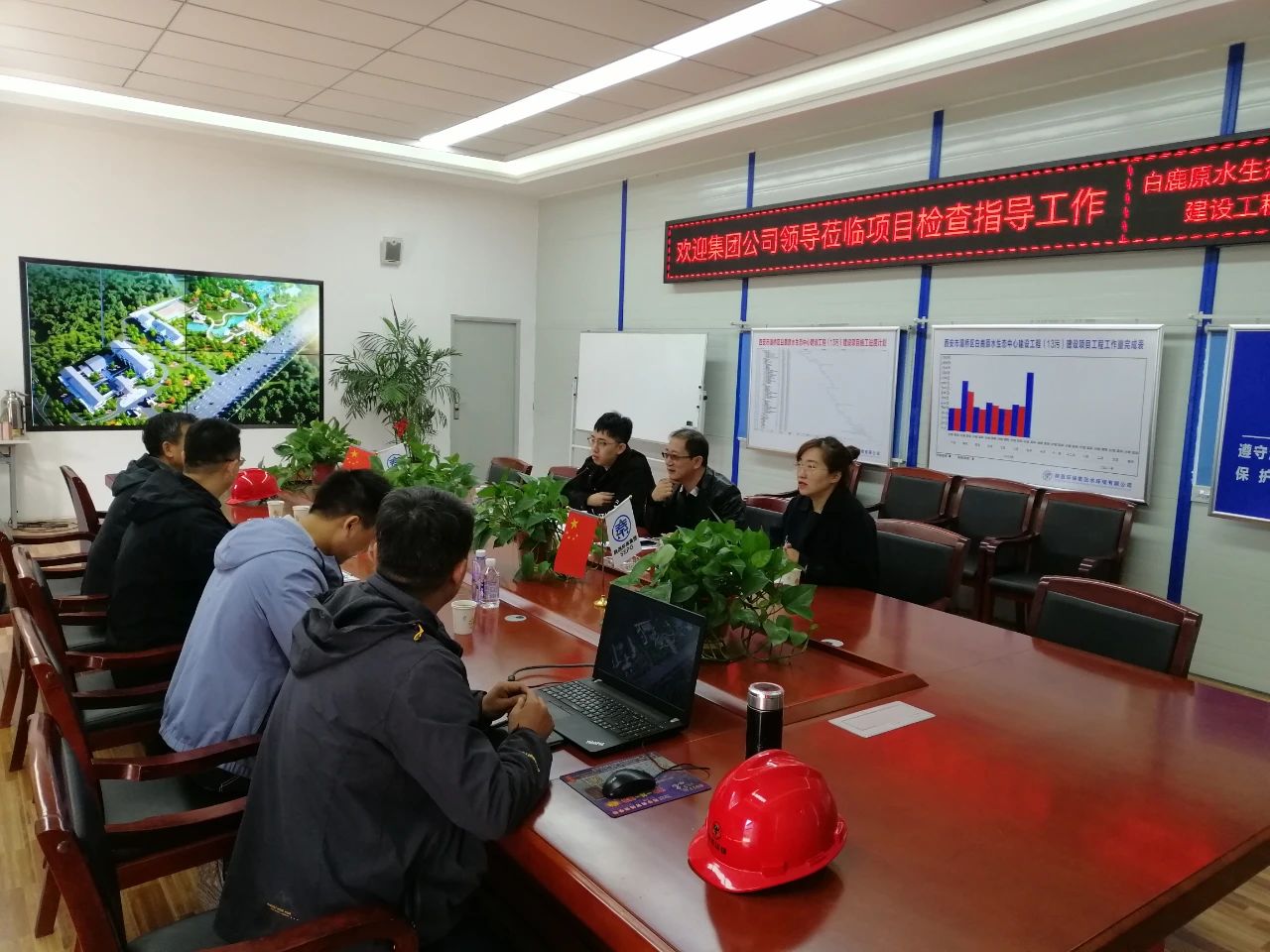 集团公司安全沙巴查抄组赴水环境公司白鹿原项目进行安全查抄 集团公司安全沙巴查抄组赴水环境公司白鹿原项目进行安全查抄