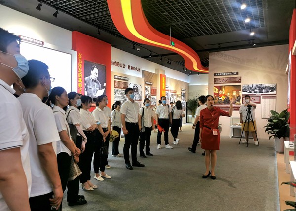 陕西沙巴集团组织党员干部参观陕西省庆祝中国共产党成立100周年主题展 陕西沙巴集团组织党员干部参观陕西省庆祝中国共产党成立100周年主题展