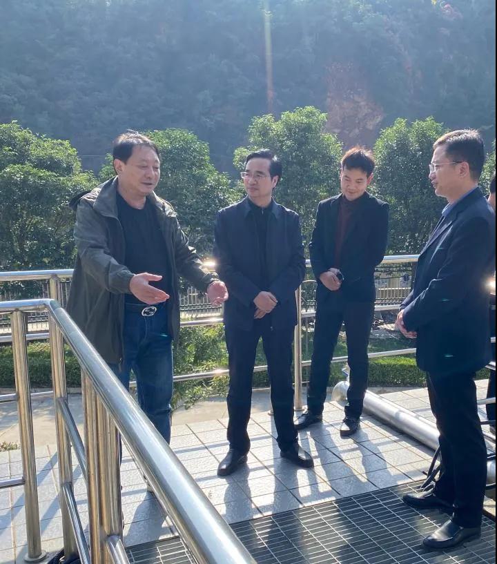 镇安县副县长马博到水环境公司镇安污水处置厂调研 镇安县副县长马博到水环境公司镇安污水处置厂调研
