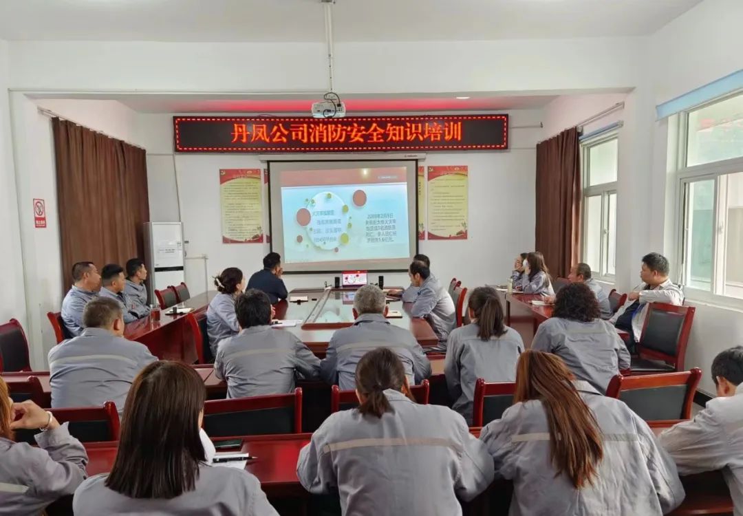 丹凤公司发展消防知识培训与消防安全演练活动 丹凤公司发展消防知识培训与消防安全演练活动