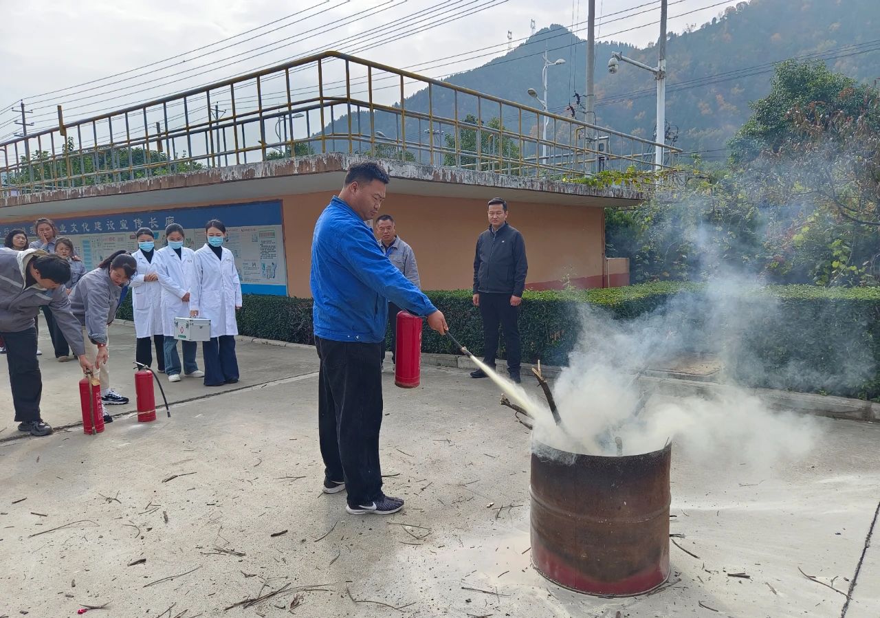 水环境丹凤公司发展消防安全应急演练活动 水环境丹凤公司发展消防安全应急演练活动