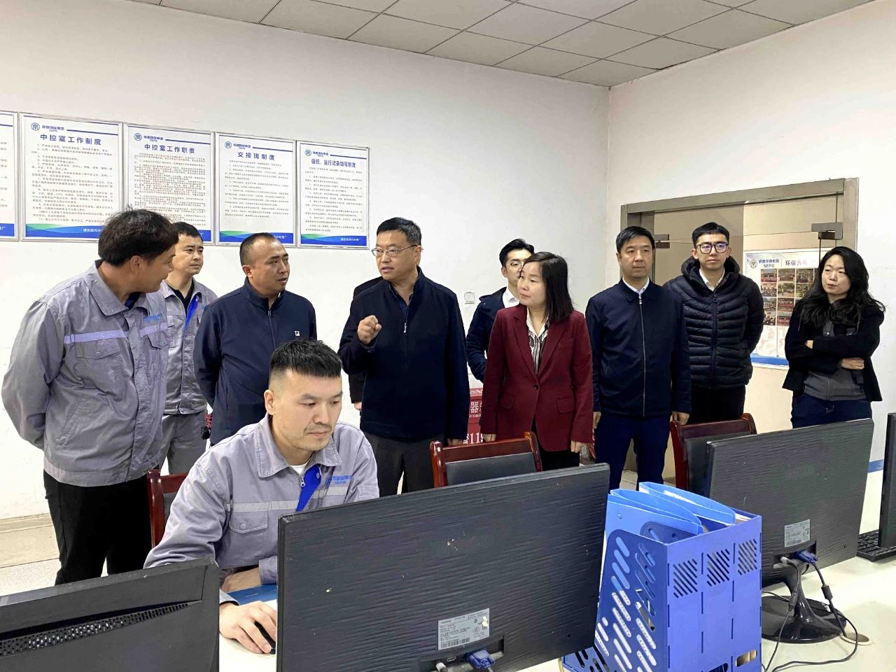 宋世杰赴水环境公司、鼎丰矿业公司项目一线调研 宋世杰赴水环境公司、鼎丰矿业公司项目一线调研