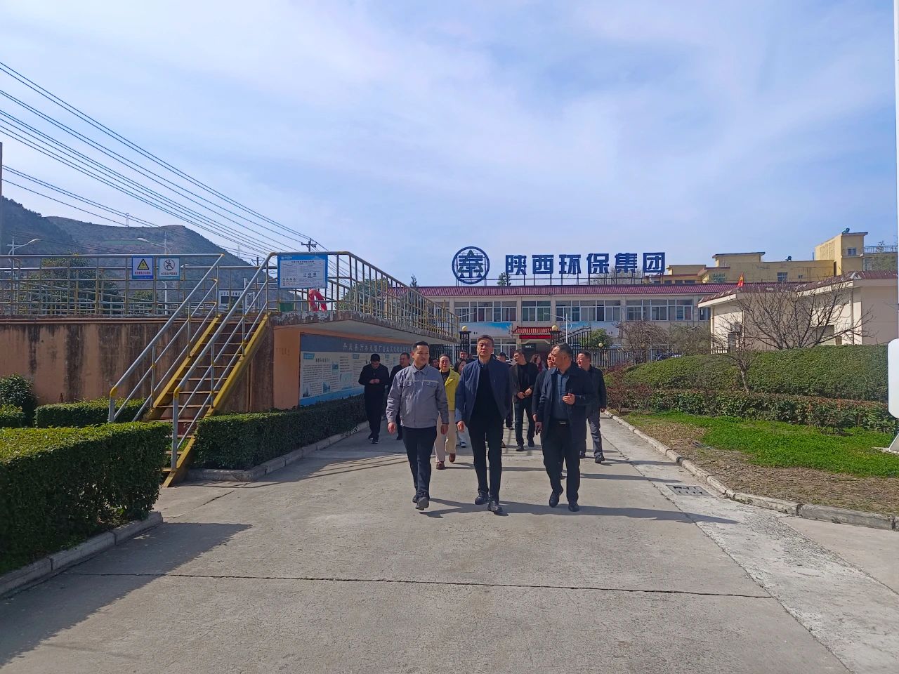 商洛市人大常委会副主任赵军到水环境公司丹凤县污水处置厂调研 商洛市人大常委会副主任赵军到水环境公司丹凤县污水处置厂调研