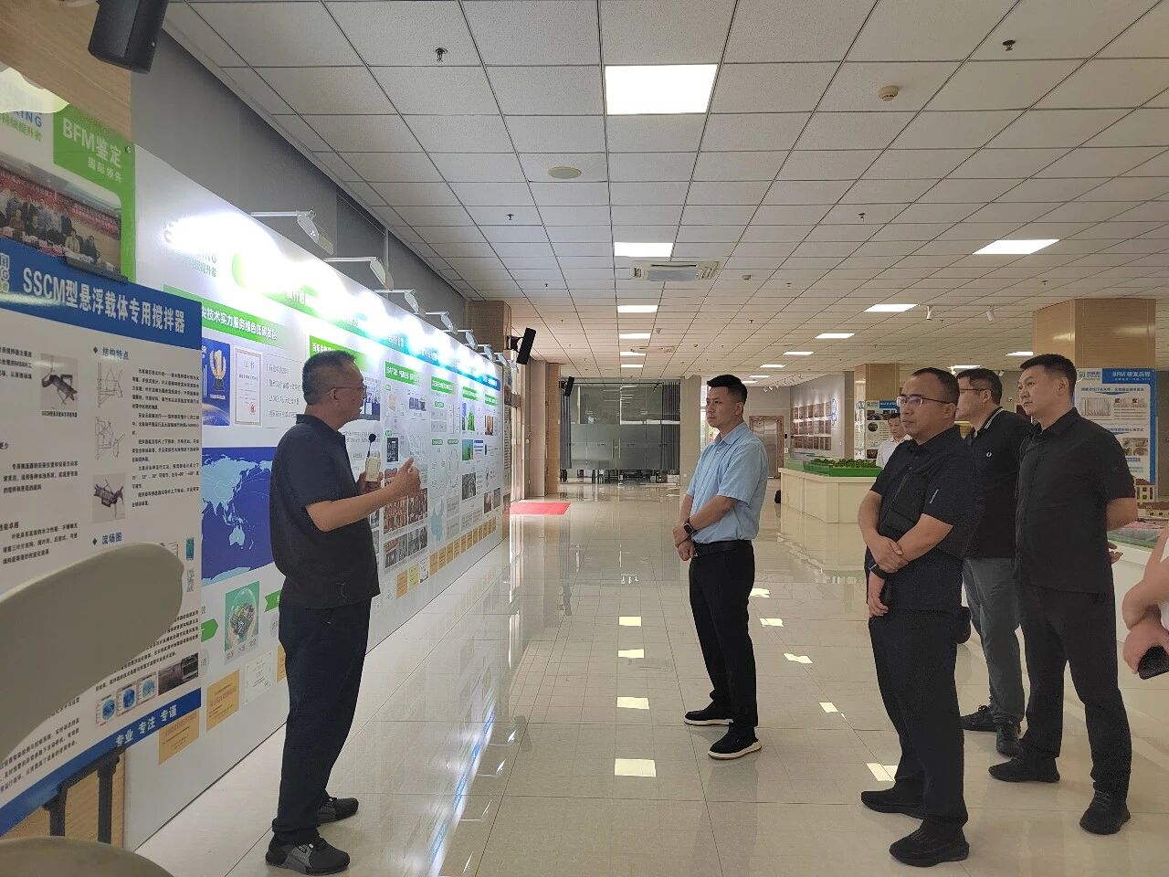 水环境公司赴通辽思普润水处置股份有限公司发展专项调查调研 水环境公司赴通辽思普润水处置股份有限公司发展专项调查调研